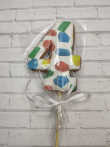 Пряничный топпер "4" конструктор