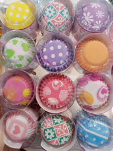 Капсулы бумажные D25 H20,100шт в ассортименте