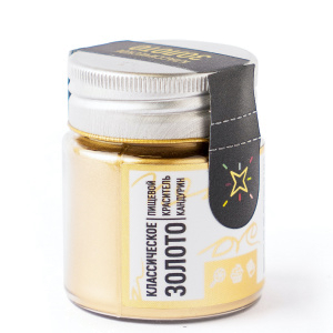 Блеск пищевой MIXIE Классическое золото 10г