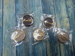 Фигурки из глазури табличка мини