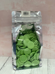 Шоколадная цветная глазурь "яблочная" 200гр