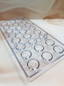 форма для шоколада поликарбонатная Сферы