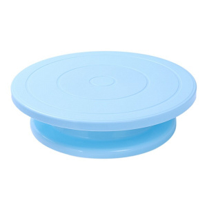 Стол поворотный,Пластиковый голубой 32см