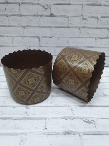 Форма для кулича 70*60мм в ассортименте