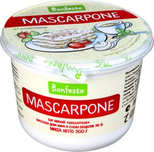 Сыр Маскарпоне Бонфесто 500 г.