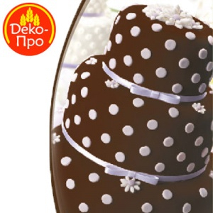 Мастика сахарная ванильная Коричневая, 600г.