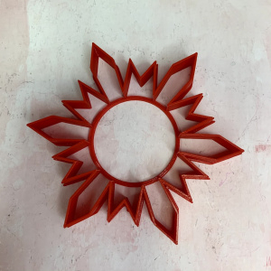 Форма "Снежинка хрустальная" 10 cm