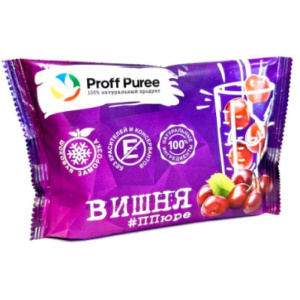 Пюре замороженное Вишня Proff Puree в саше 250 г