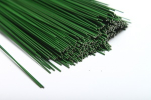 Проволока флористическая 26х12 зеленая 0,4мм 20 шт